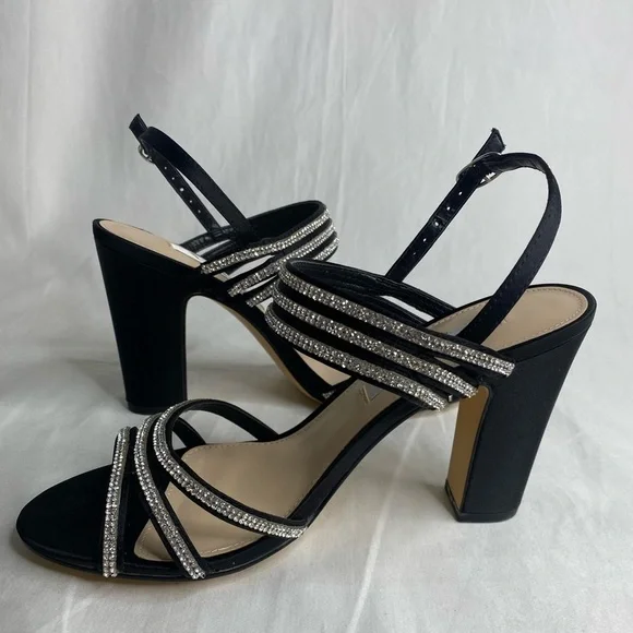 Women Nina black Shandra High Heel sandal - Picture 8 of 10
